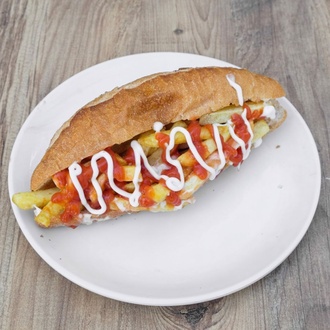 Tavuk Nugget Patso Sandviç görseli