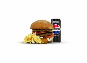 Double Mangal Burger Menü görseli