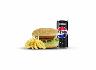 Kids Hamburger Menü görseli