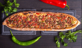 Kuşbaşılı Pide görseli