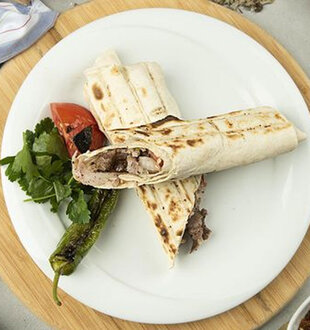 Erzurum Usulü Cağ Kebap Dürüm Menü görseli