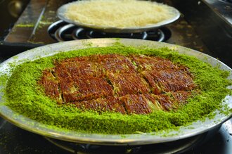 Çıtır Kaymaklı Fıstıklı Hasır Künefe (2 Kişilik) görseli