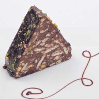 Mozaik Pasta (Dilim) görseli