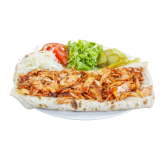 Odun Ateşinde Double Tavuk Döner görseli