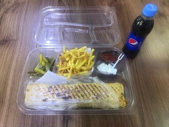 Soslu Dürüm Menü görseli