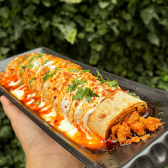 3 Lavaşlı Yoğurtlu Tavuk Tantuni görseli