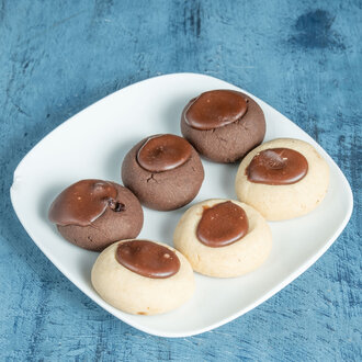 Siyah & Beyaz (Sable) Kurabiye (250 Gr.) görseli