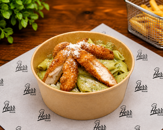 Penne Crispy Alfredo görseli