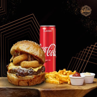 Wanted Burger Menü görseli