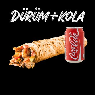 Kaşarlı Tavuk Döner Dürüm & Kutu İçecek görseli