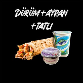 Dilos Tavuk Döner Dürüm Tatlı Menü görseli