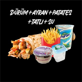 5' Li Fırsat Menü & Ayran (270 Ml) görseli