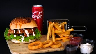 Cajun Stop Burger Menü görseli