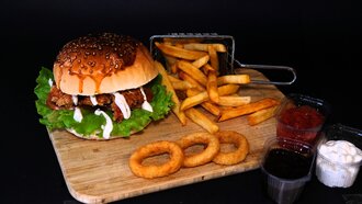Cajun Stop Louisiana Burger Menü görseli