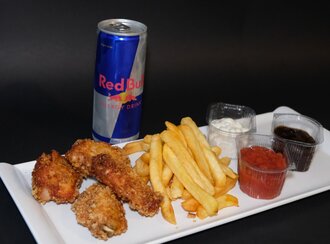 Cajun Stop Red Bull Gamer Menü görseli