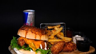 Cajun Stop Red Bull Kampüs Dürüm Menü görseli