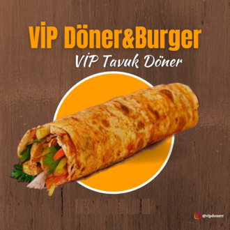 Vıp Tavuk Döner Dürüm görseli