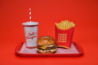 Truffle Burger Menü görseli