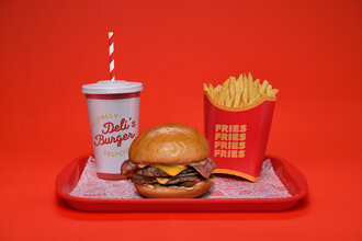 Double Bacon Cheeseburger Menü görseli