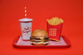 Double Truffle Burger Menü görseli