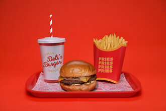 Veggie Burger Menü görseli