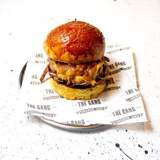 Pulled Beef Burger (160 Gr.) görseli