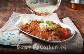 İskender (Et Dönerden) (1,5 Porsiyon) Menü görseli
