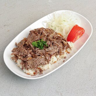 Hesaplı Pilav Üstü Et Döner Menü görseli