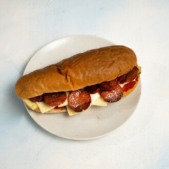 Sucuklu Kaşarlı Sandviç görseli