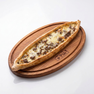 Kavurmalı Kaşarlı Pide (Açık) görseli