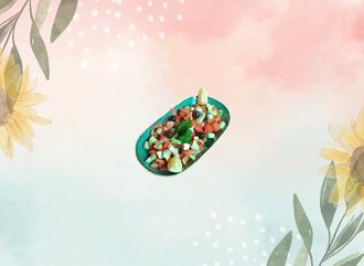 Avokadolu Çoban Salatası (V) (Gf) görseli