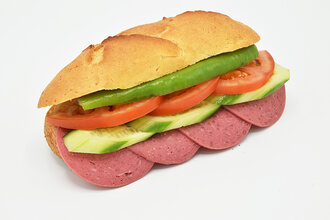 Salamlı Soğuk Sandviç görseli