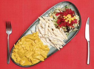 Set Cheddar Soslu Tavuk görseli