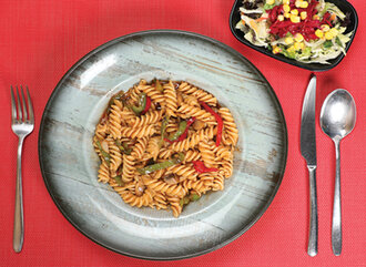 Barbekü Soslu Fusilli görseli