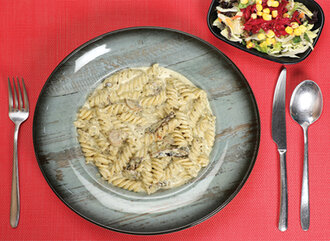 Pesto Soslu Fusilli görseli
