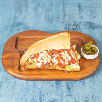 Yarım Ekmek Tavuk Döner görseli