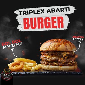 Triplex Abartı Burger görseli