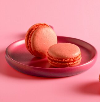 Frambuaz Makaron görseli