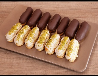 Beyaz Çikolatalı Ekler (6 Adet) (250 Gr.) görseli