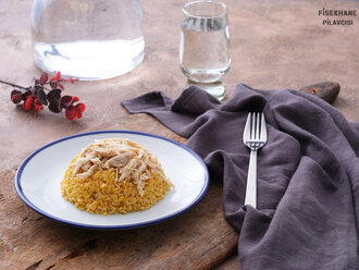 Tiftik Tavuklu Bulgur Pilavı görseli