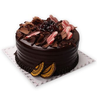 Çikolatalı Böğürtlenli Pasta (No.0) görseli