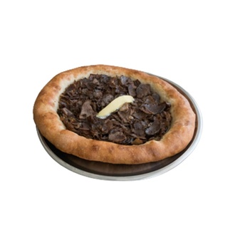 Kavurmalı Pide (Yuvarlak) görseli