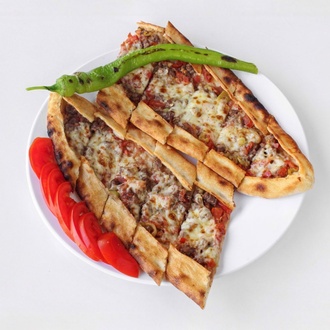 Süper Karışık Pide (Yuvarlak) görseli