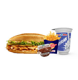 4X4'lük Tavuk Döner Menü görseli