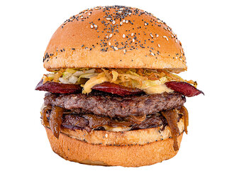 Double Alaturka Burger (180 Gr.) görseli