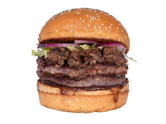 Double Kavurma Burger (180 Gr.) görseli