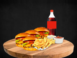 Family Tavuk Burger Menü görseli