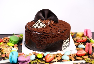 Çikolatalı Pasta (12 Kişilik) görseli