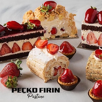 Çilekli Pasta (Adet) görseli