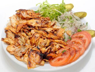 Tavuk Döner Porsiyon Tabak 130 Gr görseli